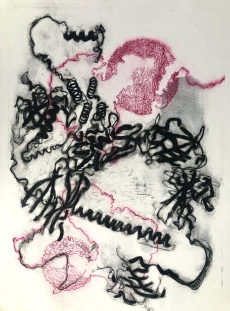 Study for Ariadnes Thread etching